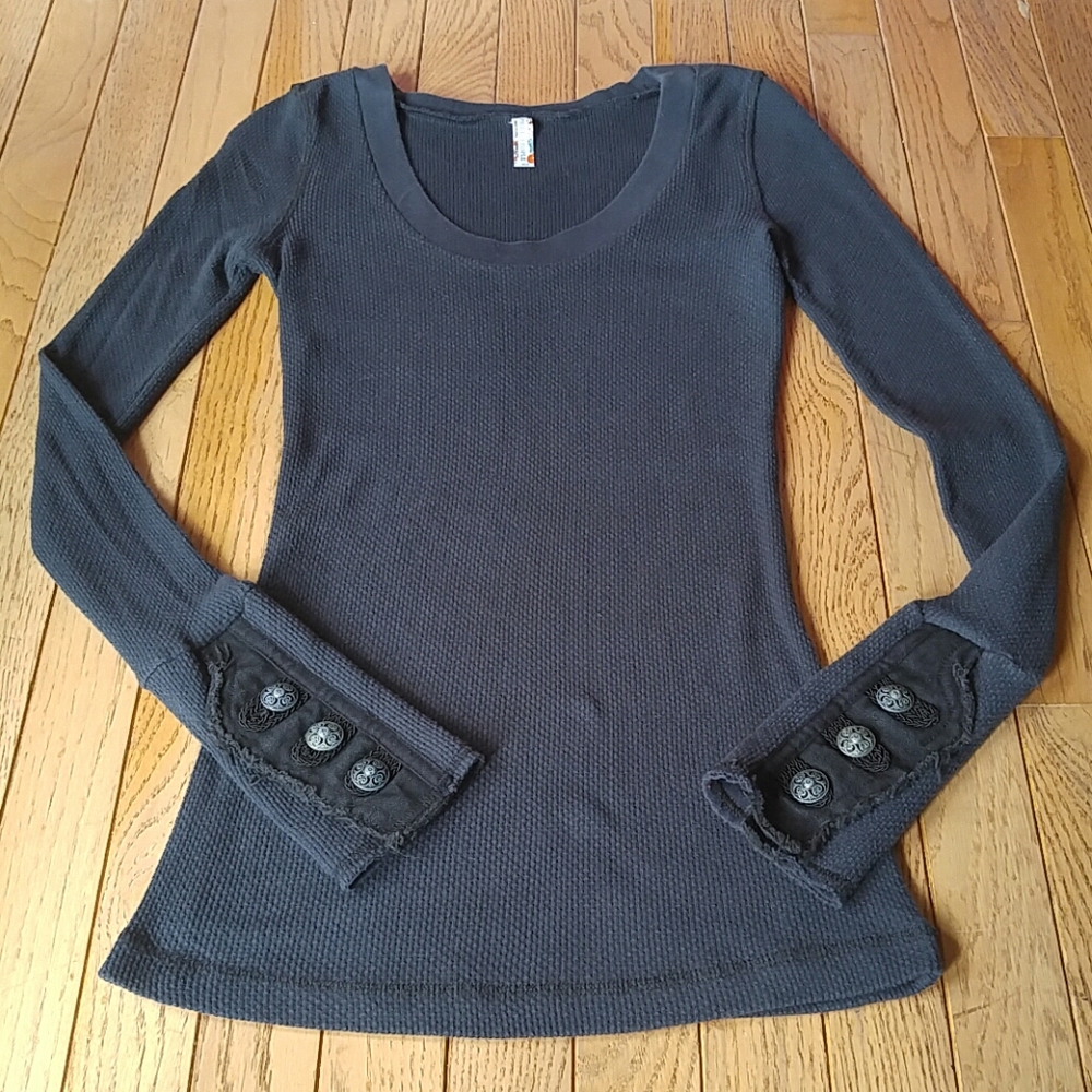 Free People Moto Cuff Thermal